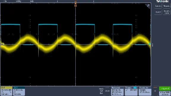 Correct routing: Blue SW, Yellow Vout